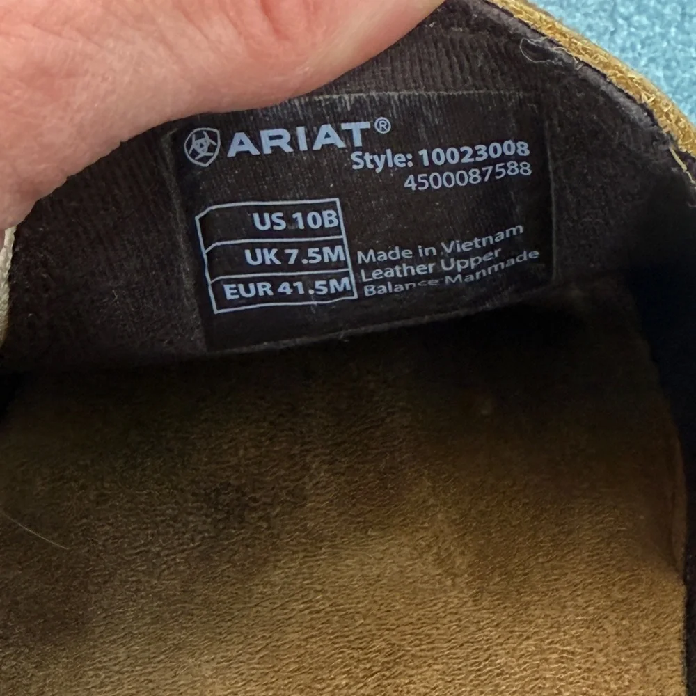 Ariat Leather Cruiser Brown Bomber Slip On
Loafer Women’s 10 - Picture 11 of 11